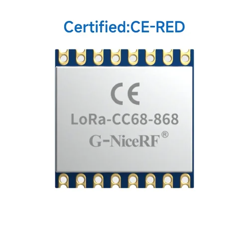 LoRa-CC68-868 : LLCC68-Based LoRa Module With CE-RED Approved SPI Interface And ESD Protection