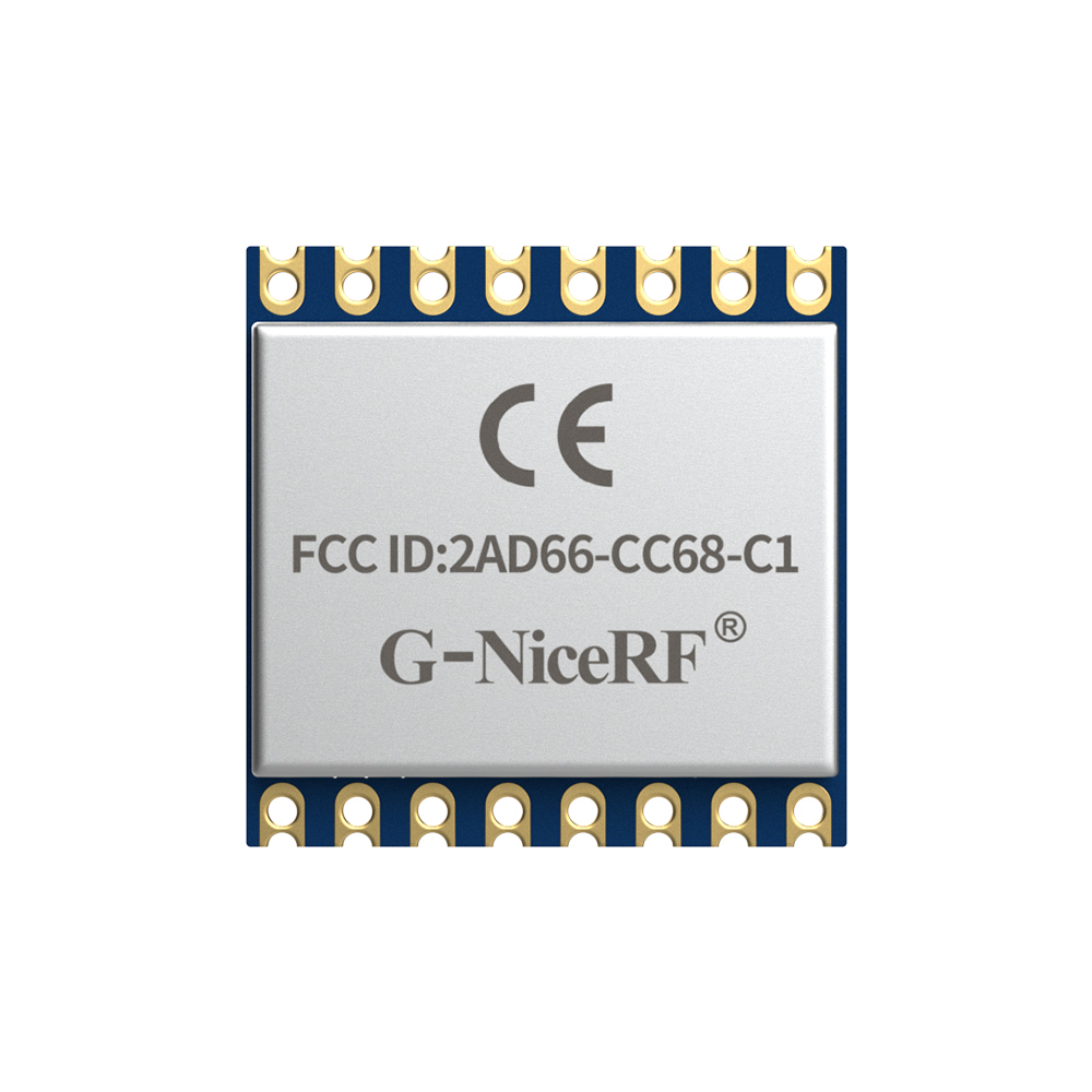 CC68-C1 : LLCC68 FCC ID & CE-RED Certified  LoRa Module With SPI Interface