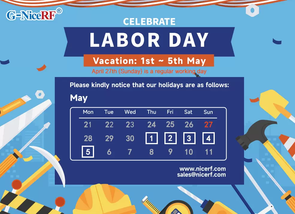  2025 Labor Day Holiday Notice By NiceRF