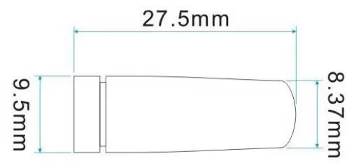 Sizes of Rod Antenna SW433-ZT28