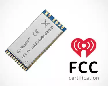 2.4 GHz RF Module LoRa1280F27/LoRa1281F27 passed FCC&CE Certification