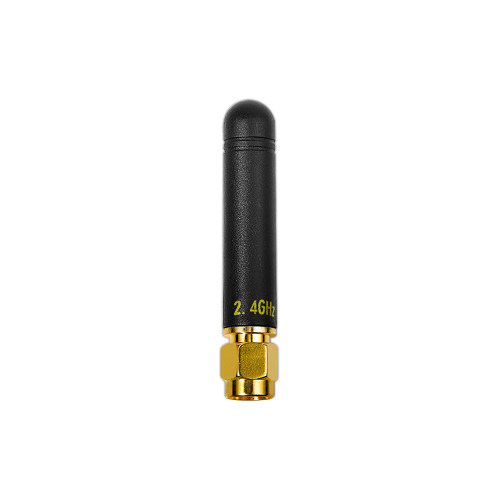 SW2400-ZT48 : 2.4GHz Gold Plated Straight Rod Antenna 