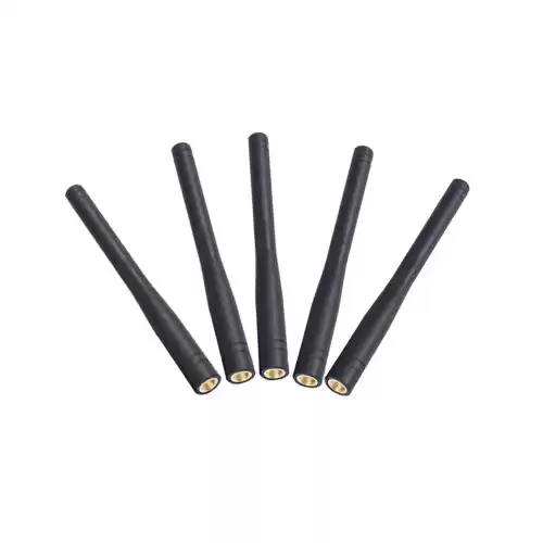 SW450-ZT100DN : 450MHz UHF Nickel Plated Straight Rod Antenna 