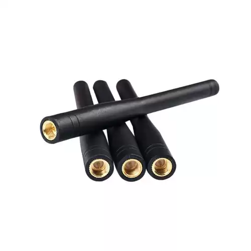 SW450-ZT100DN : 450MHz UHF Nickel Plated Straight Rod Antenna 