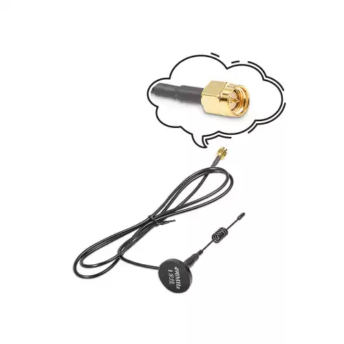SW490-XP1M : 490MHz High Gain Small Sucker Antenna 