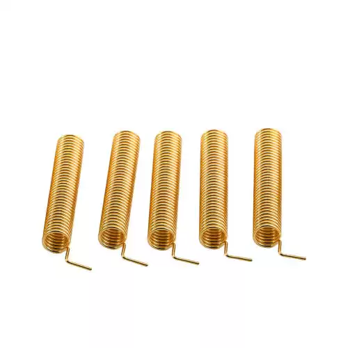 SW315-TH23 : 315MHz Gold Plated Spring Antenna 