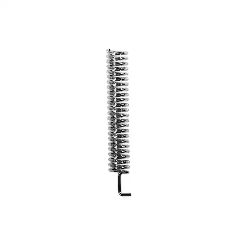 SW433-TH32DN : 433MHz Nickel Plated Spring Antenna 