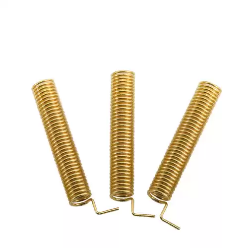 SW315-TH23 : 315MHz Gold Plated Spring Antenna 