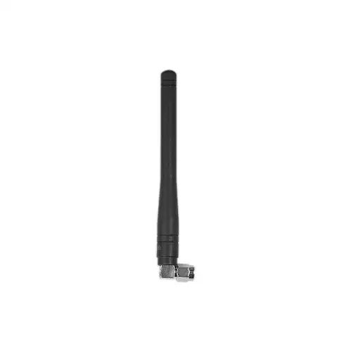 SW450-WT100DN : 450MHz UHF Nickel Plated Elbow Rod Antenna 