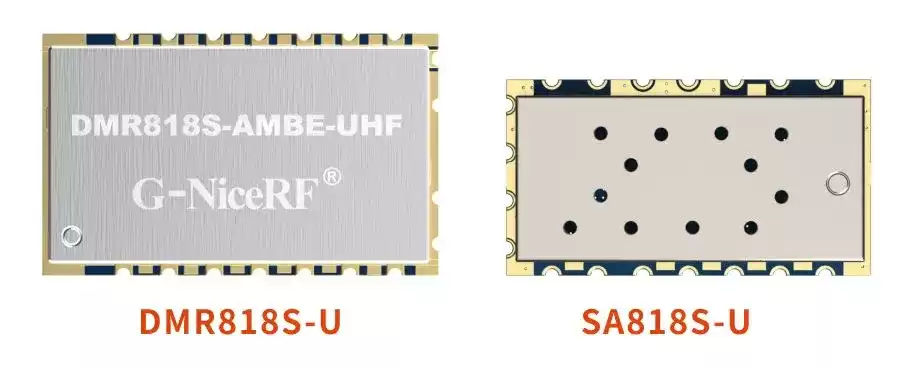 Walkie-talkie modules DMR818S-U & SA818S-U