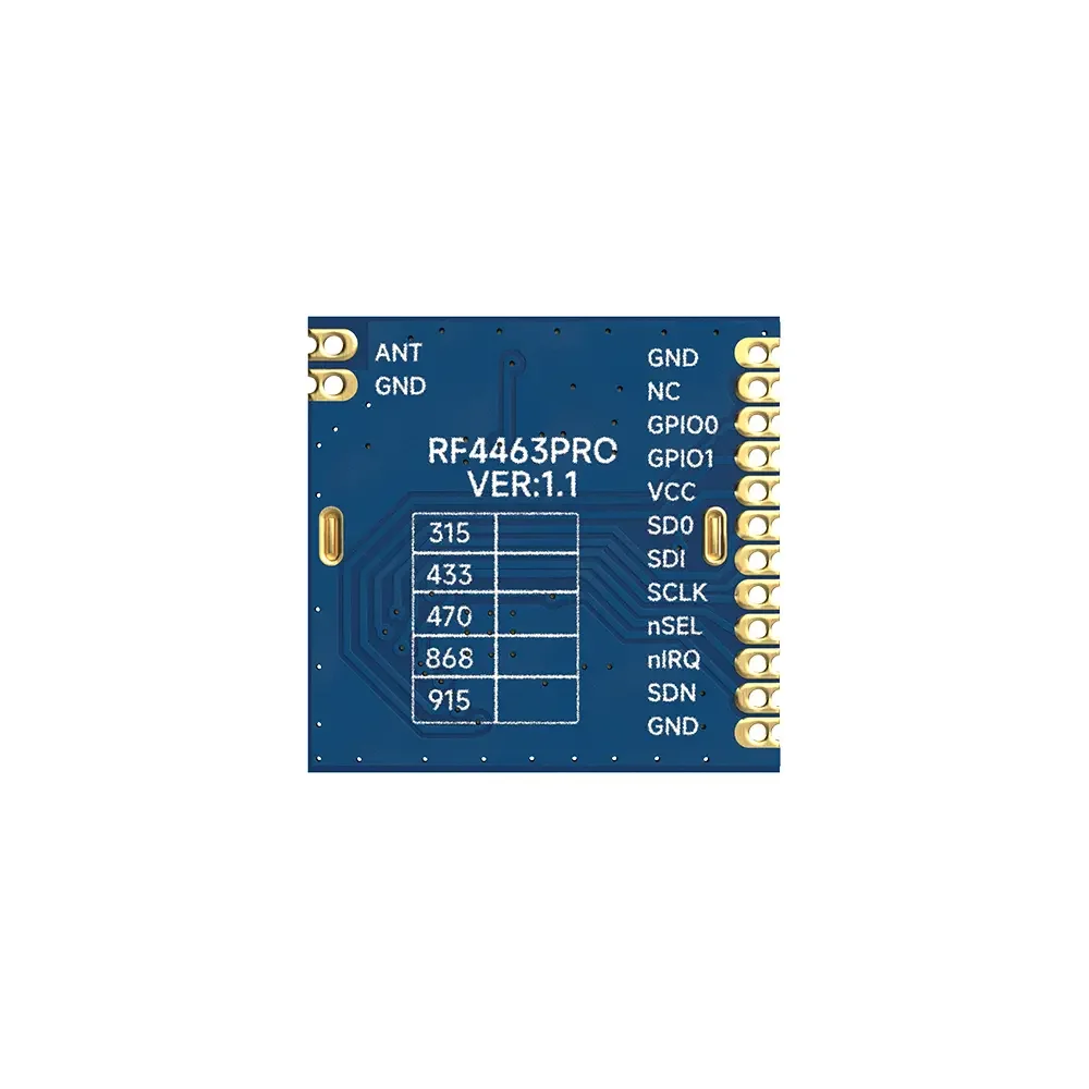 Si4463 433MHz Front End Module- FCC& IC& CE -RF4463PRO-433 | G-NiceRF