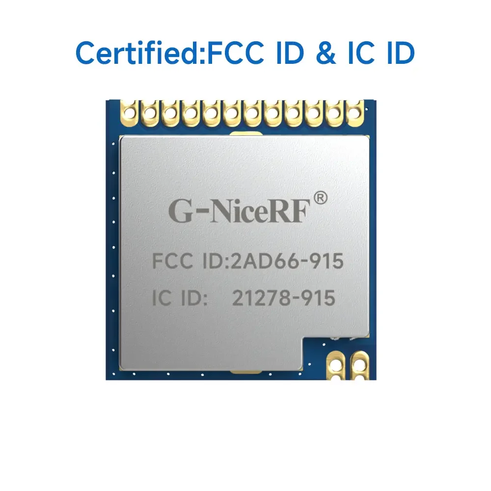 RF4463PRO-915 : Si4463  915MHz  FCC ID & IC ID Certified RF Module