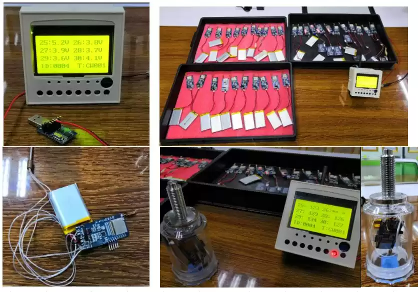 Sensor Monitoring System: Multi-point data acquisition RF Application