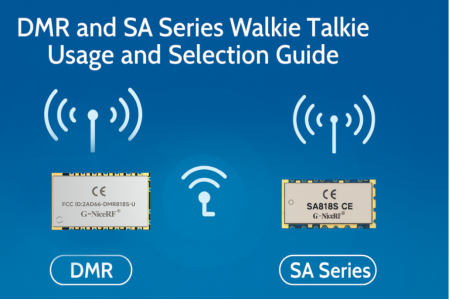 DMR and SA Series Walkie Talkie Usage and Selection Guide