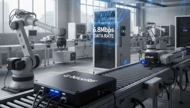 UWB RTLS architecture with 6.8Mbps data rate. UWB RTLS architecture with 6.8Mbps data rate.