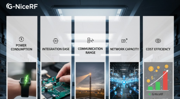 Choosing UWB modules: Power, integration, range, capacity, cost.