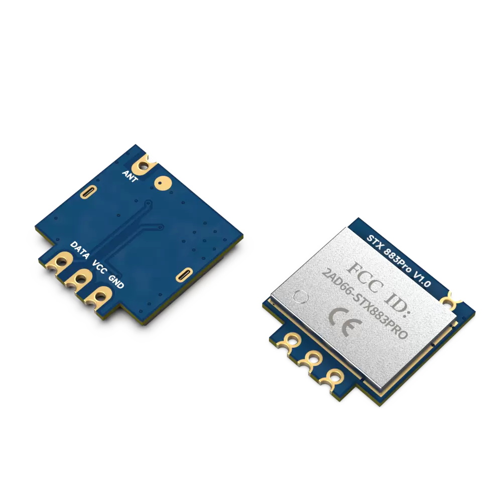 STX883Pro : 433MHz High Power CE-RED & FCC ID Certified  ASK Transmitter Module