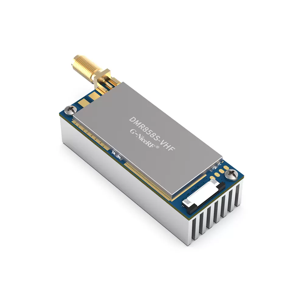 DMR858S : 5W Embedded DMR Tier II Walkie Talkie Module