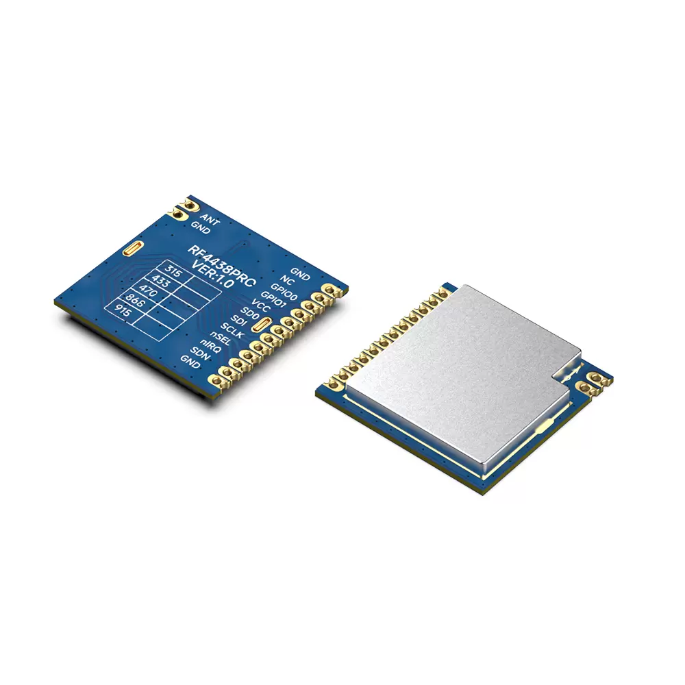 RF4438PRO : Si4438 433MHz 100mW Front-End RF Module