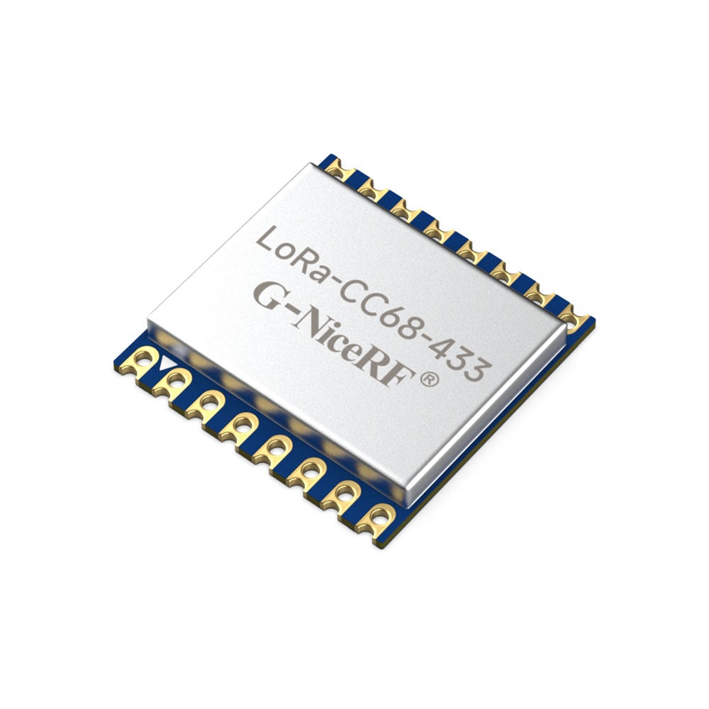 LoRa-CC68 : 433/470/490MHz Module Based on LLCC68 With SPI Port 