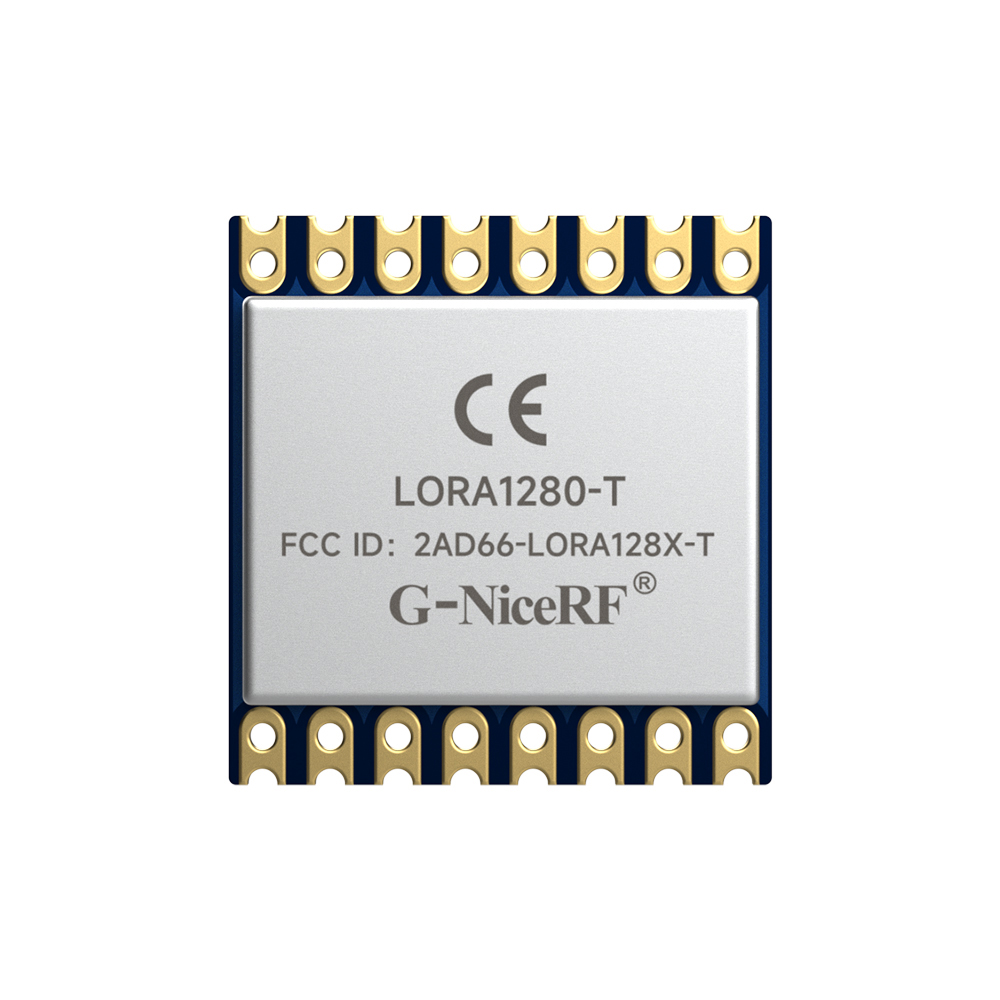 LoRa128X-T : SX1280/SX1281 2.4GHz FCC ID & CE-RED Certified TCXO Ranging Module