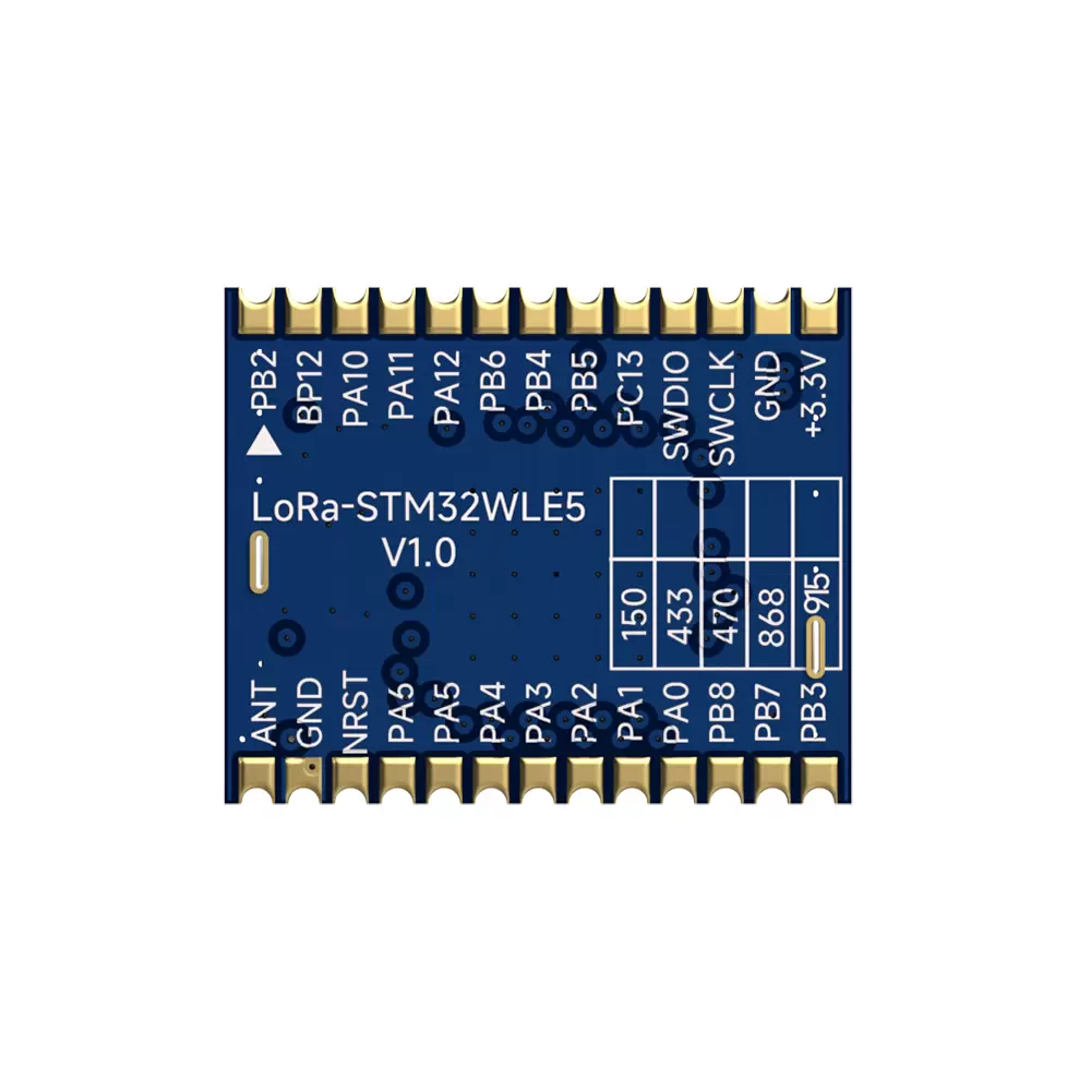  LoRa-STM32WLE5: SOC Wireless Module with Ultra-Small Size Built-in ARM Cortex-M4 Core