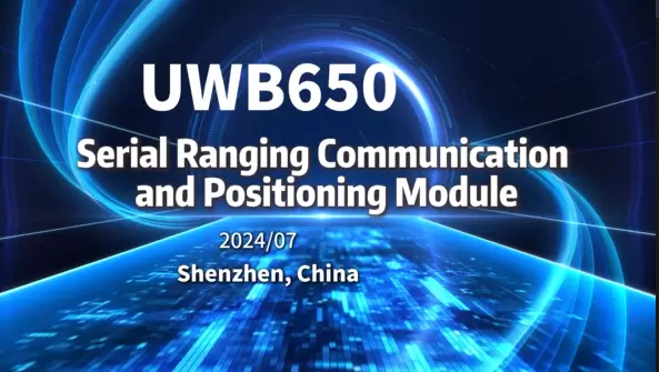 UWB650: 1KM Communication Distance UWB Module, Transparent Transmission, High-Precision Two-Way Ranging