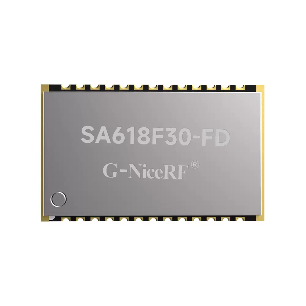 SA618F30-FD：full-duplex wireless data transmission module supports 8-way concurrent transmission 