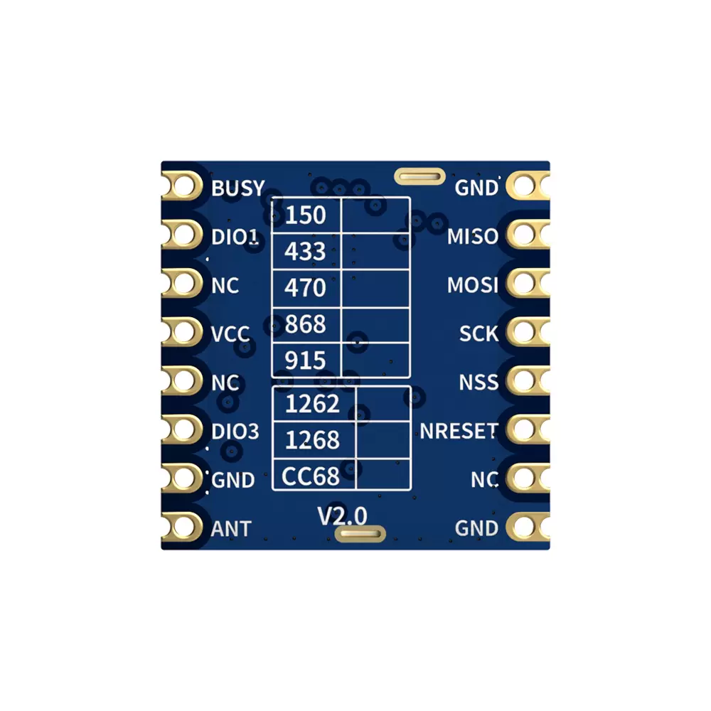 SX1268 160mW wireless module With ESD protection-LoRa1268 | G-NiceRF