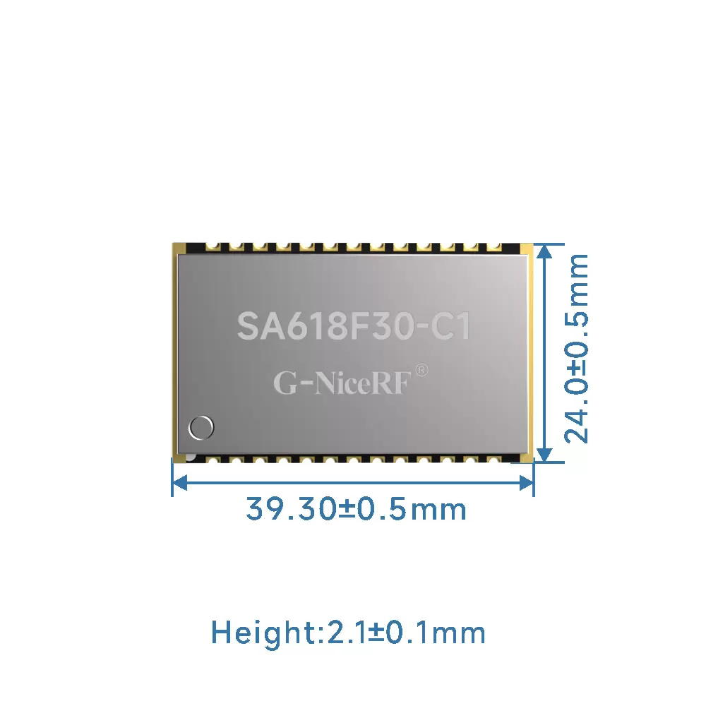 SA618F30-C1：High Quality 1W High-Power Full-Duplex Audio Transmission Module