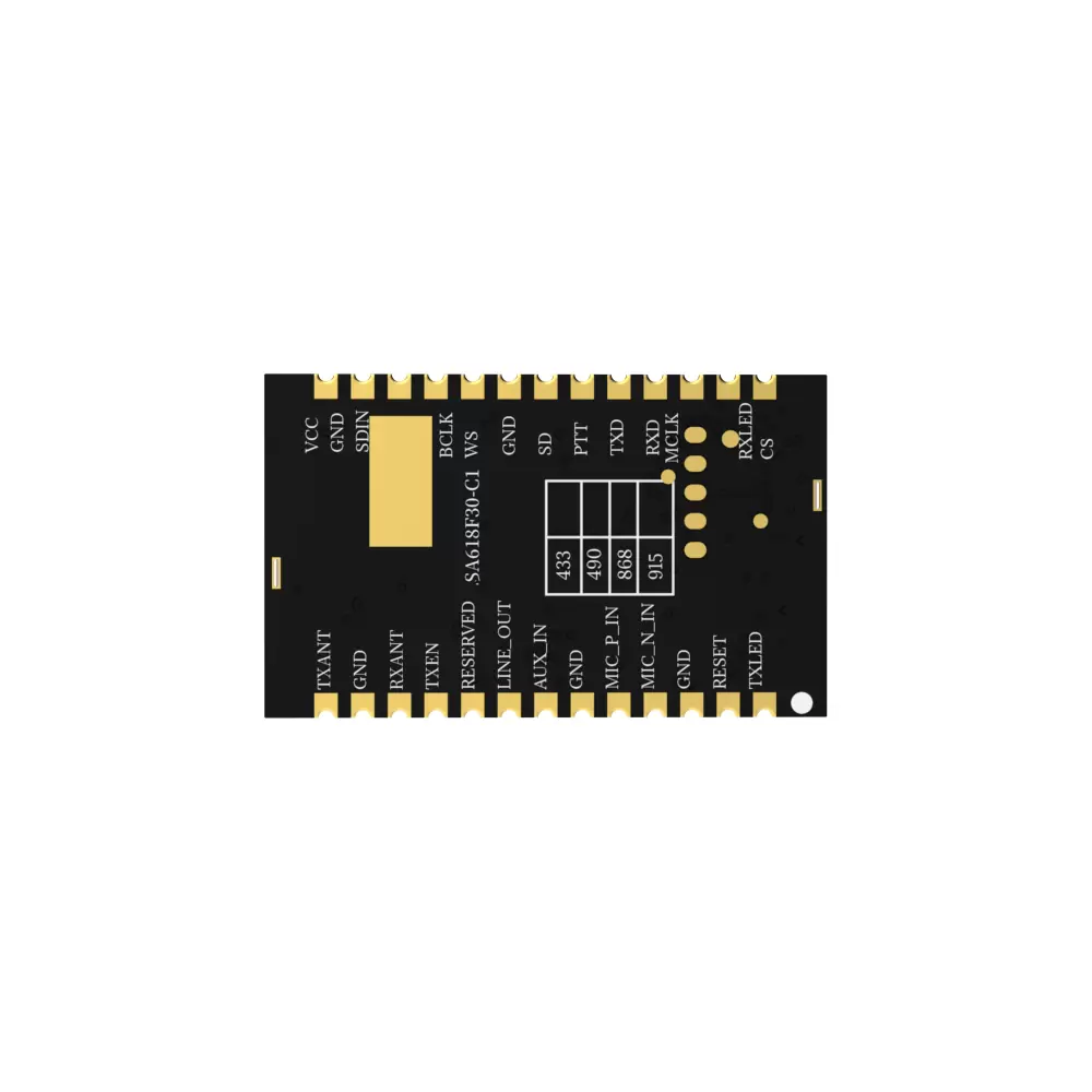 SA618F30-C1：High Quality 1W High-Power Full-Duplex Audio Transmission Module