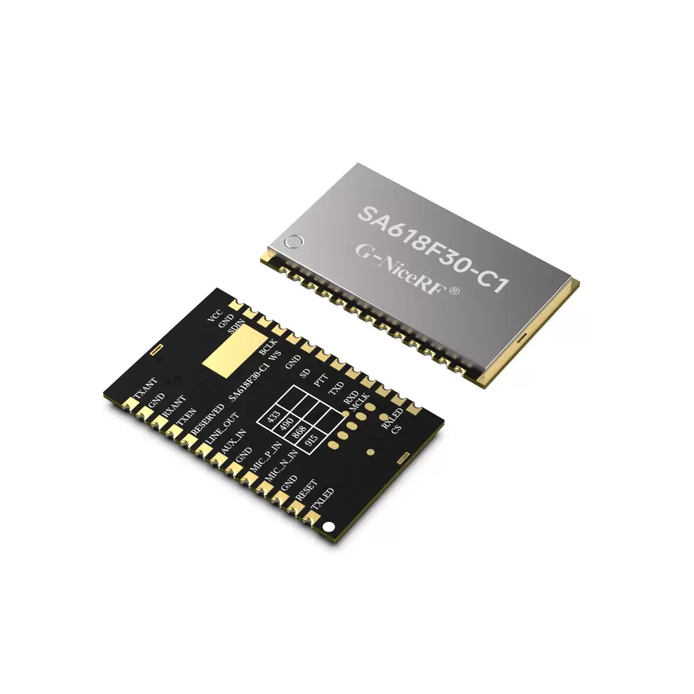 SA618F30-C1：High Quality 1W High-Power Full-Duplex Audio Transmission Module