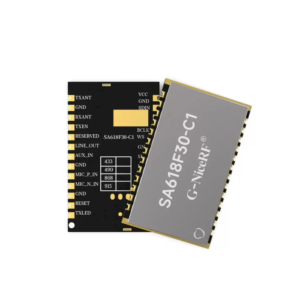 SA618F30-C1：High Quality 1W High-Power Full-Duplex Audio Transmission Module