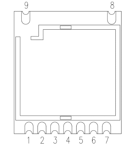 Pin definition of ANT+ Wireless Serial Port Module RF51422