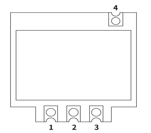 Pin definition of 433MHz high - power ASK transmitter module STX883Pro 