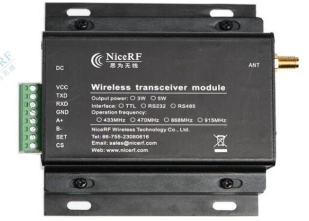 Распиновка промышленного беспроводного коммутатора LoRa MESH SK200Pro-TX (5 Вт)