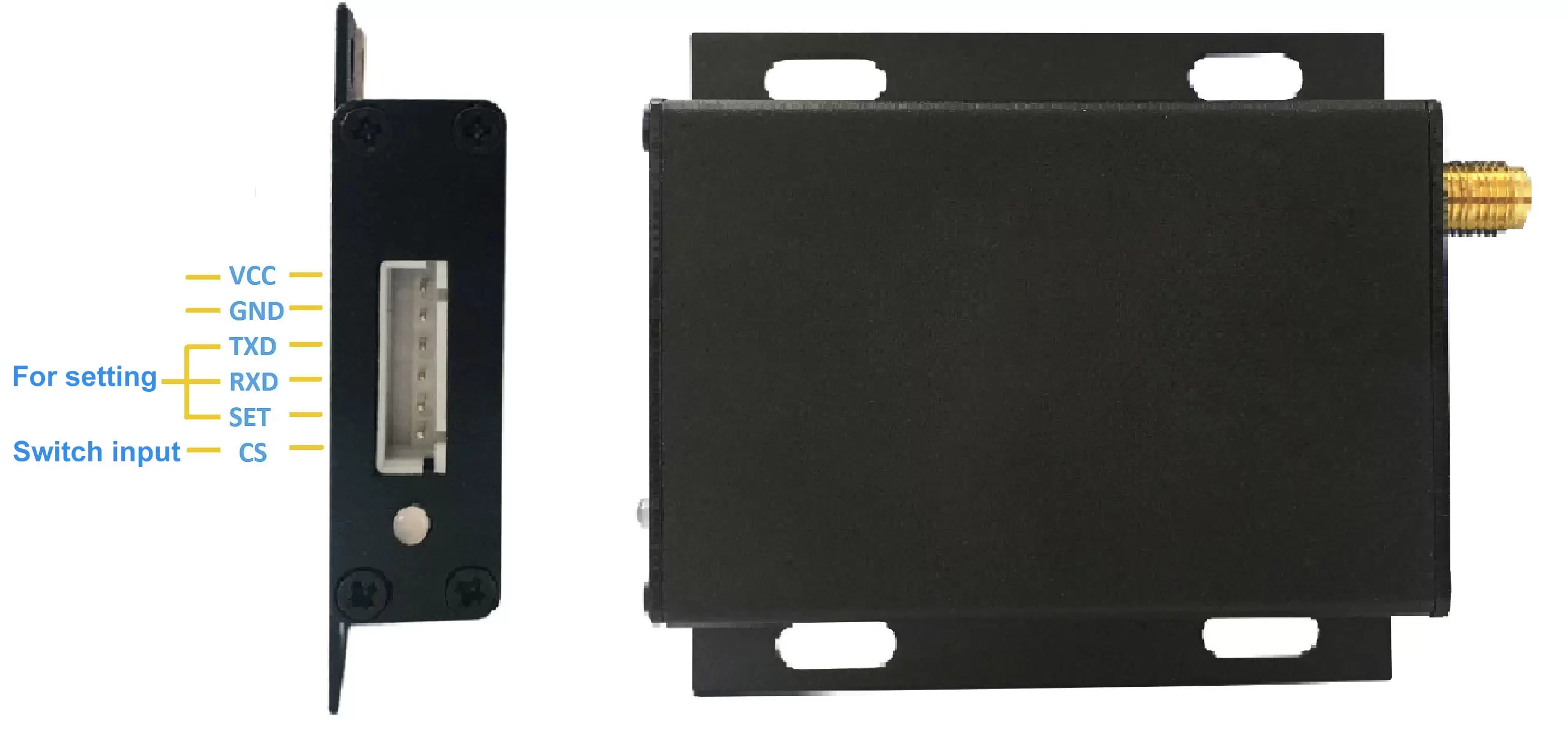 Pin definition of wireless mesh relay module SK200Pro-TX-1W