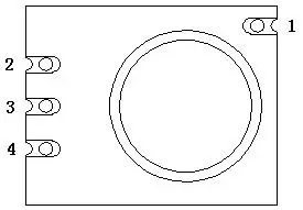 Pin definition of ASK transmission module STX882