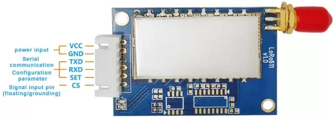 Pin definition of wireless switch module SK200-TX-100 MW