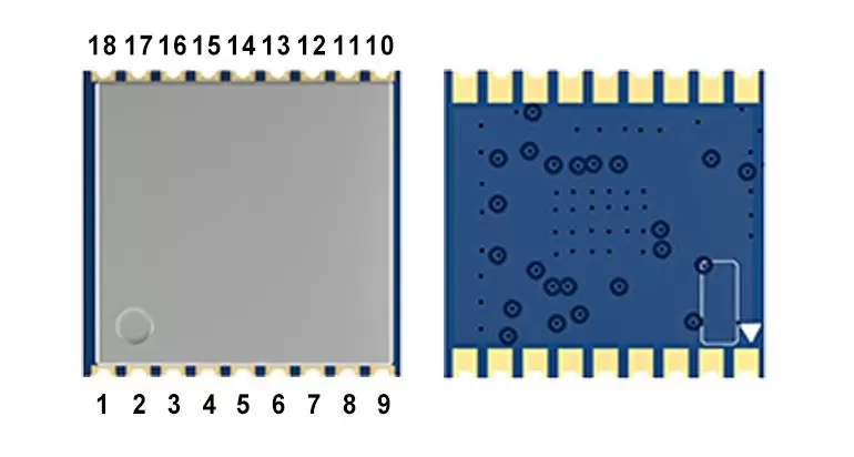 Pin definition of GPS module GPS01-ZK