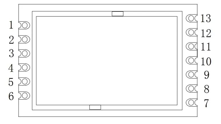 Wireless Signal Duplication Module SRX888 pin definition