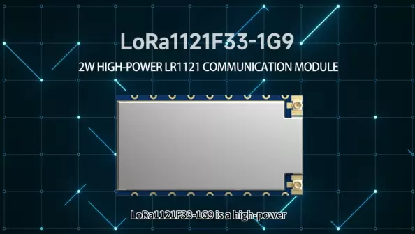 LoRa1121F33-1G9 High-Power Wireless Communication Module