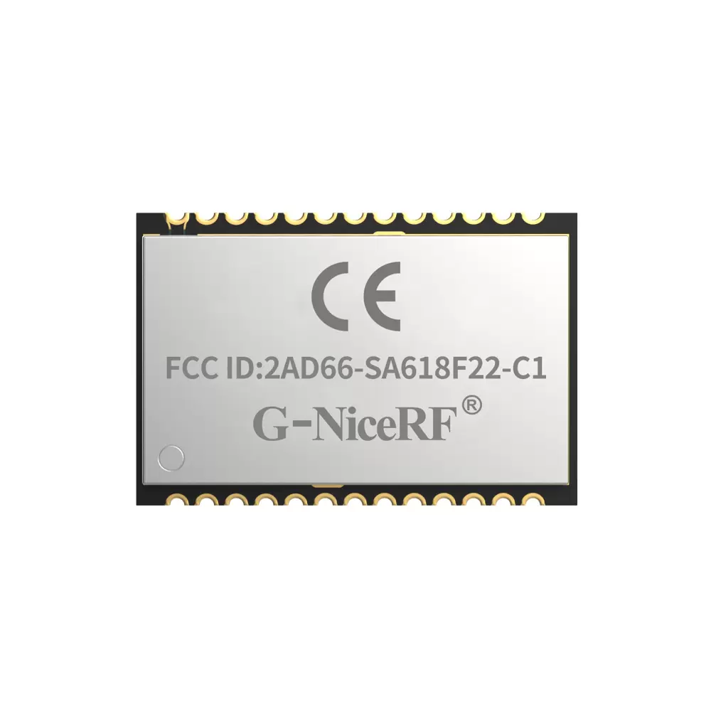 SA618F22-C1: FCC ID & CE-RED Certified  Wireless Digital And Audio All-In-One Full-Duplex Transmission Module