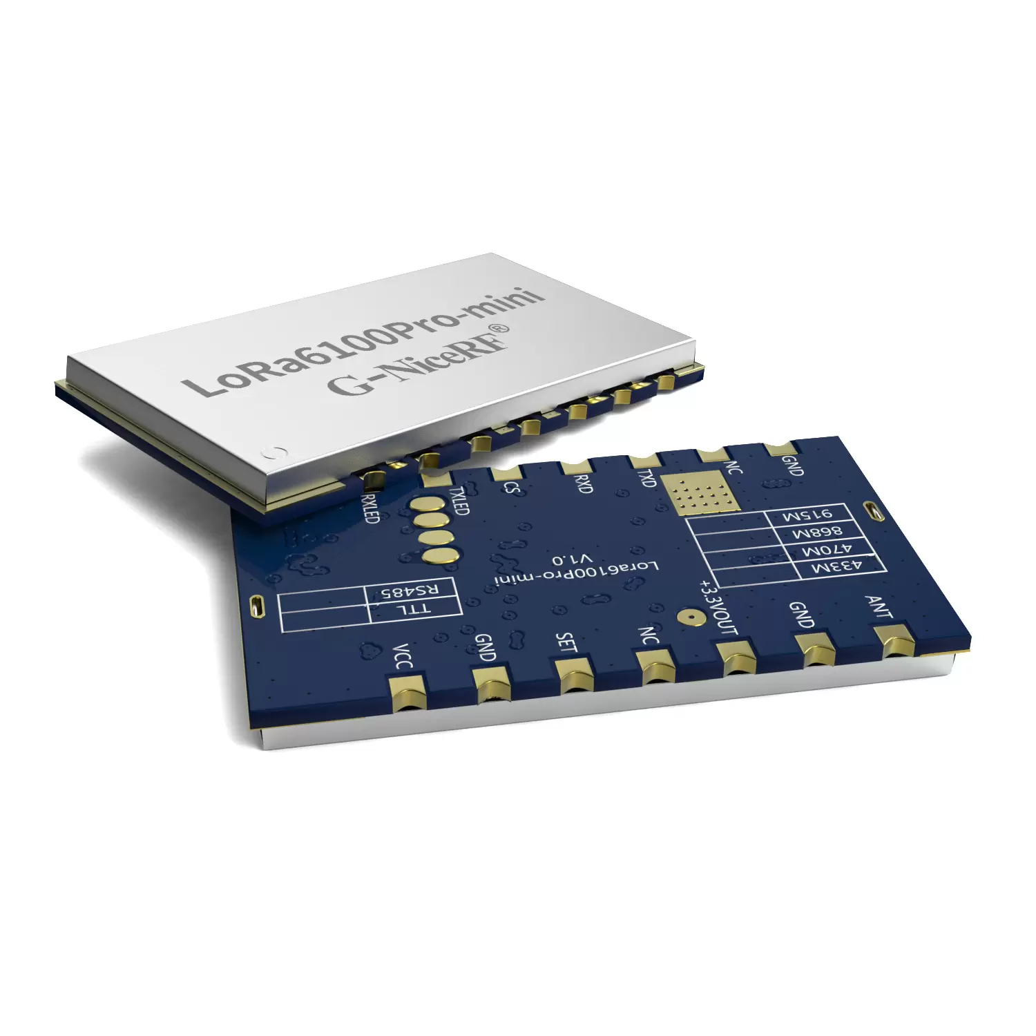 LoRa6100Pro-mini：1W Serial Wireless Networking Module