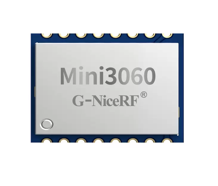 Mini3060: 100mW Wireless transceiver module Ultra-compact size