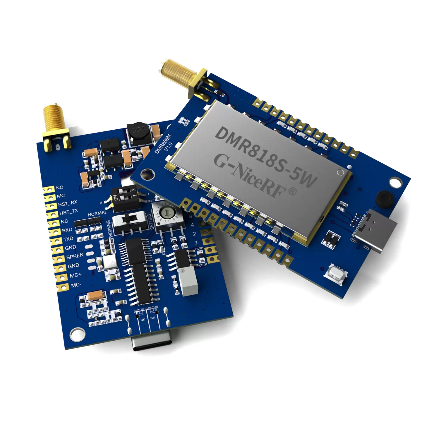 High Power &middot; Low Power Consumption &middot; Dual-Mode Compatibility, DMR858M High-Performance Digital Walkie-Talkie Module