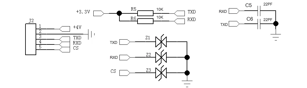 Application circuit of full-duplex data transmission module SA618F30-FD