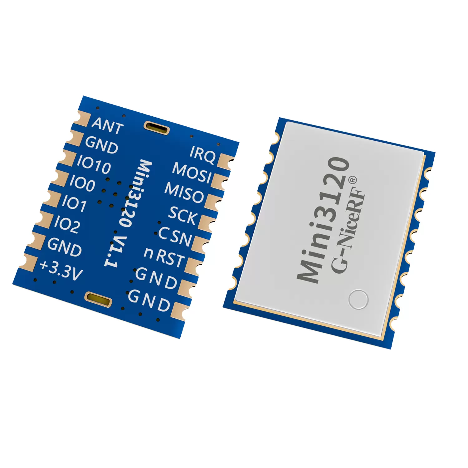 Mini3120:100mW wireless transceiver module Ultra-compact size