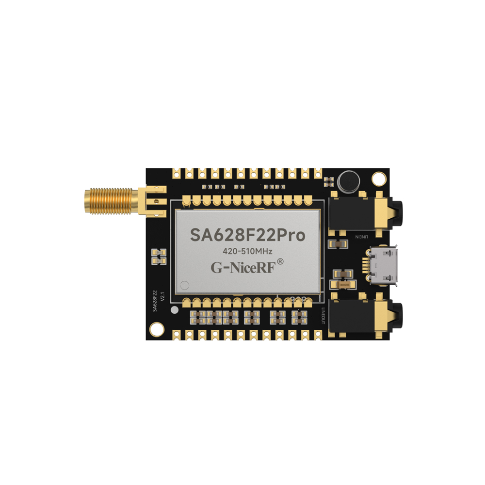 SA628F22Pro: Full-Duplex Data & Voice Module with Repeater, Near-Field Recognition, and Noise Reduction