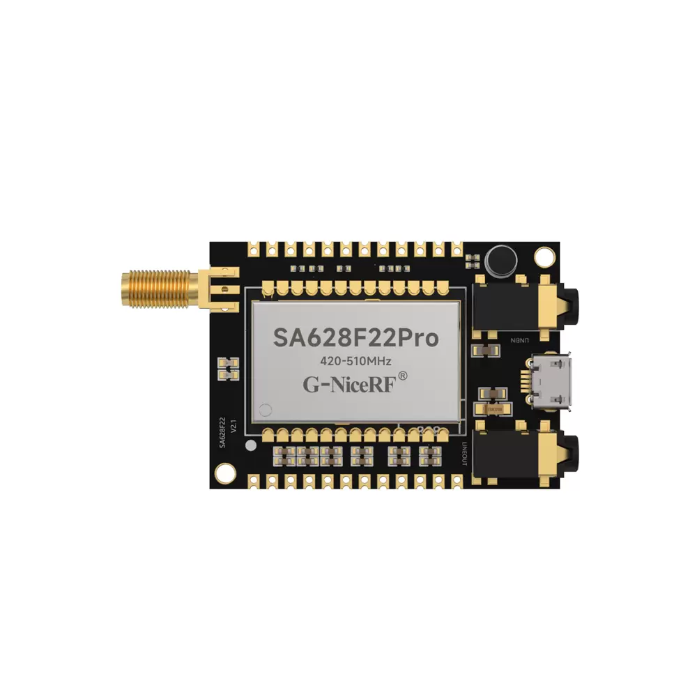 SA628F22Pro: Full-Duplex Data & Voice Module with Repeater, Near-Field Recognition, and Noise Reduction
